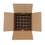 Umzugsboxen Geschirrkarton gross - braun 500x500x720mm – Bild 2