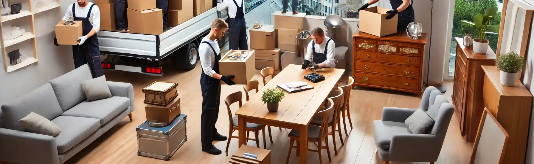 Die Organisation Ihrer Räumung und Reinigung ist einfach